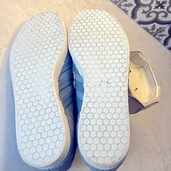 Adidas Gazelles Blue Suede - Picture 4 of 6